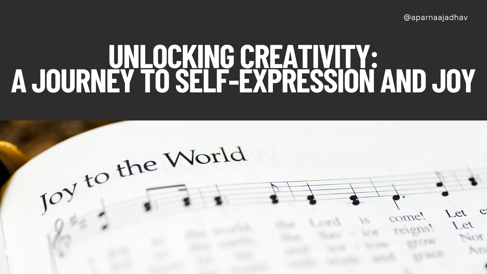 Read more about the article Unleashing Creativity: Your Path to Self-Expression with Aparnaa Jadhav